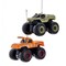 KSA Pack of 24 Monster Jam El Toro Loco and Soldier Fortune Christmas Ornaments 3.5"